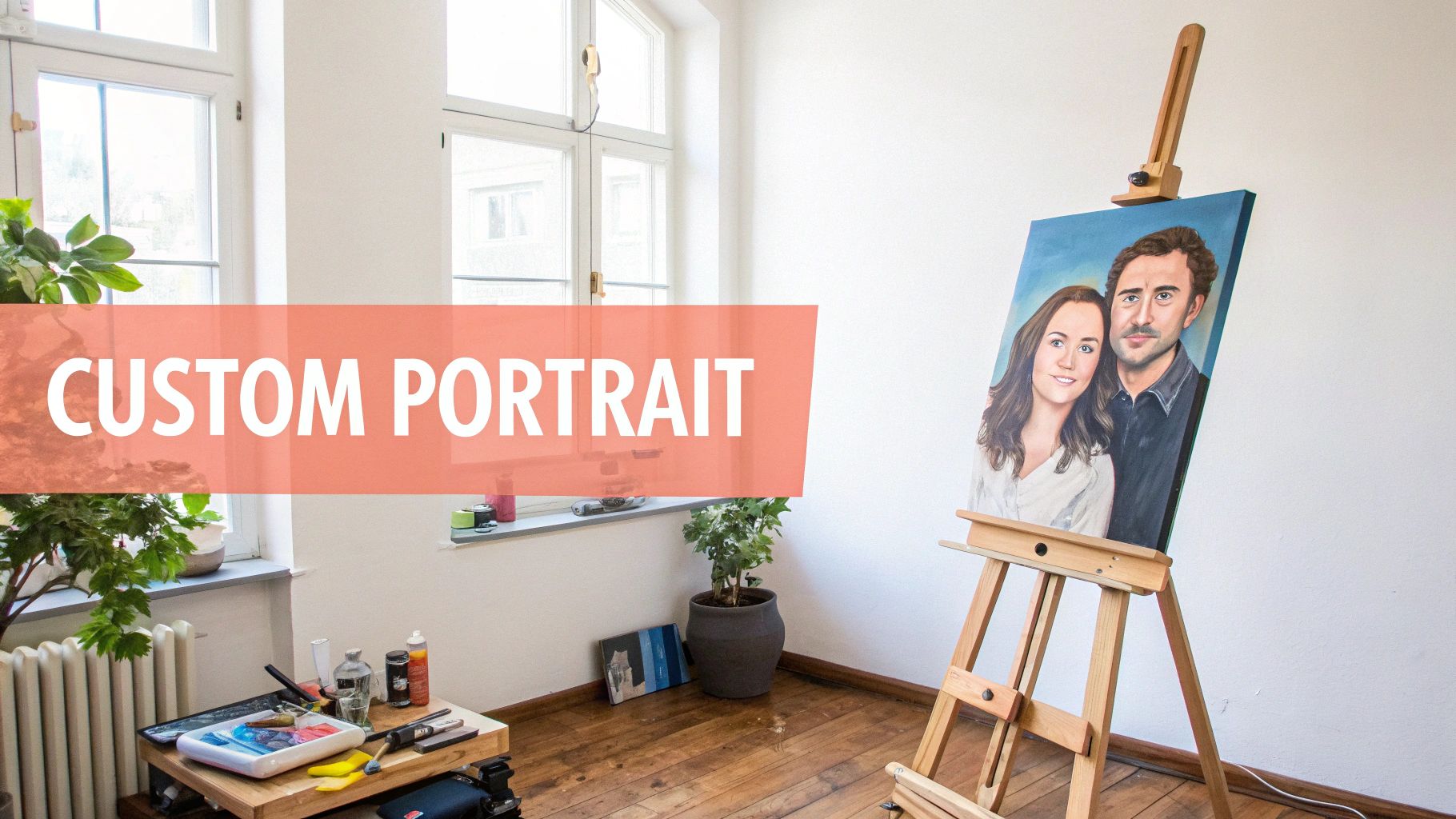 Custom Couple's Portrait Illustration or Commission Art