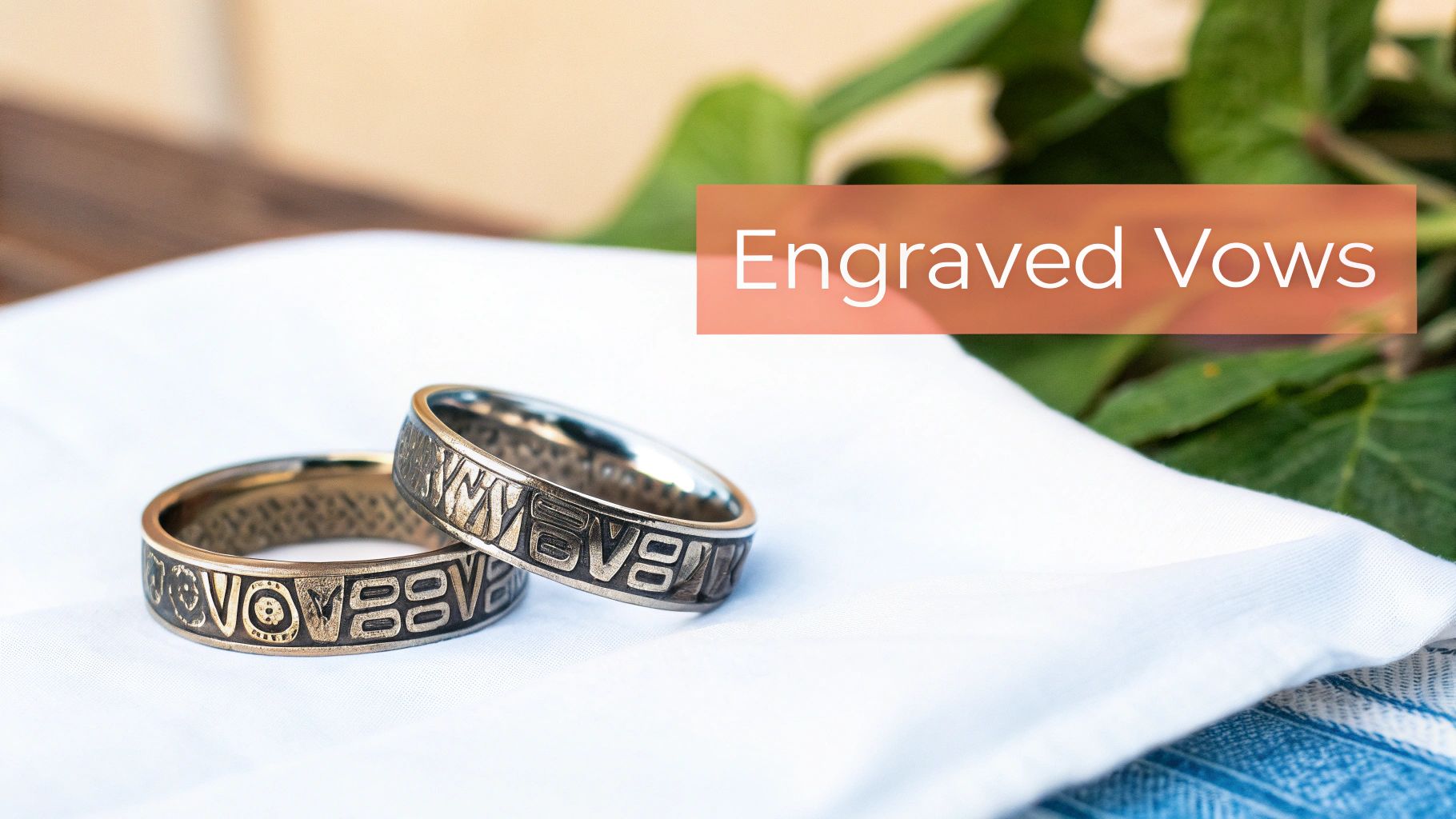 Personalized Vows or Love Letter Engraved Jewelry