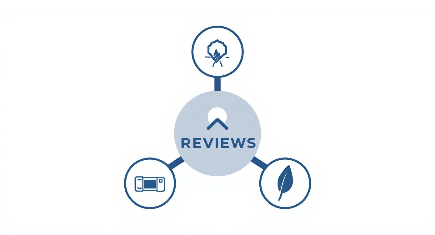 Infographic about photo blanket reviews