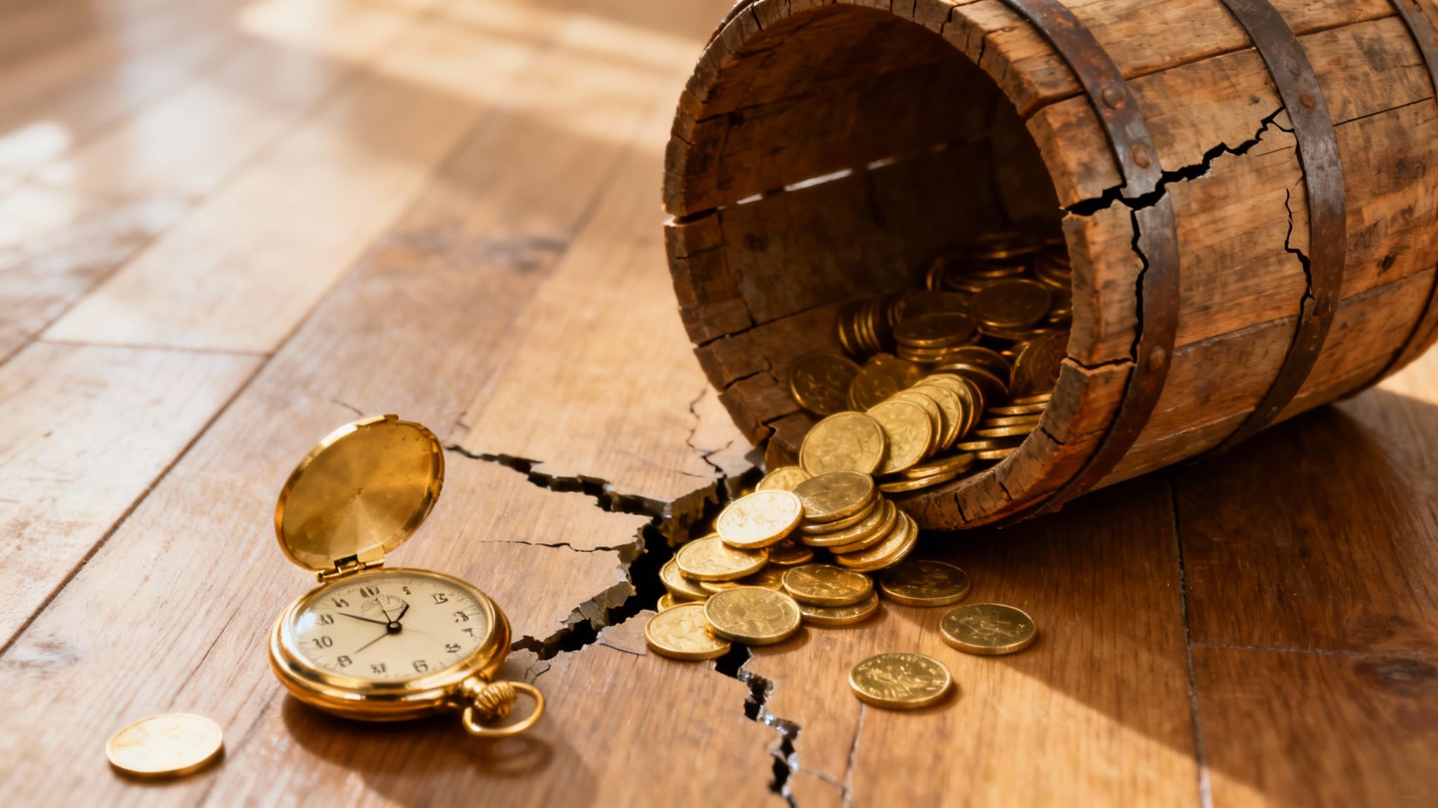 A professional analyzing financial data on a laptop, representing the costs of poor time tracking.