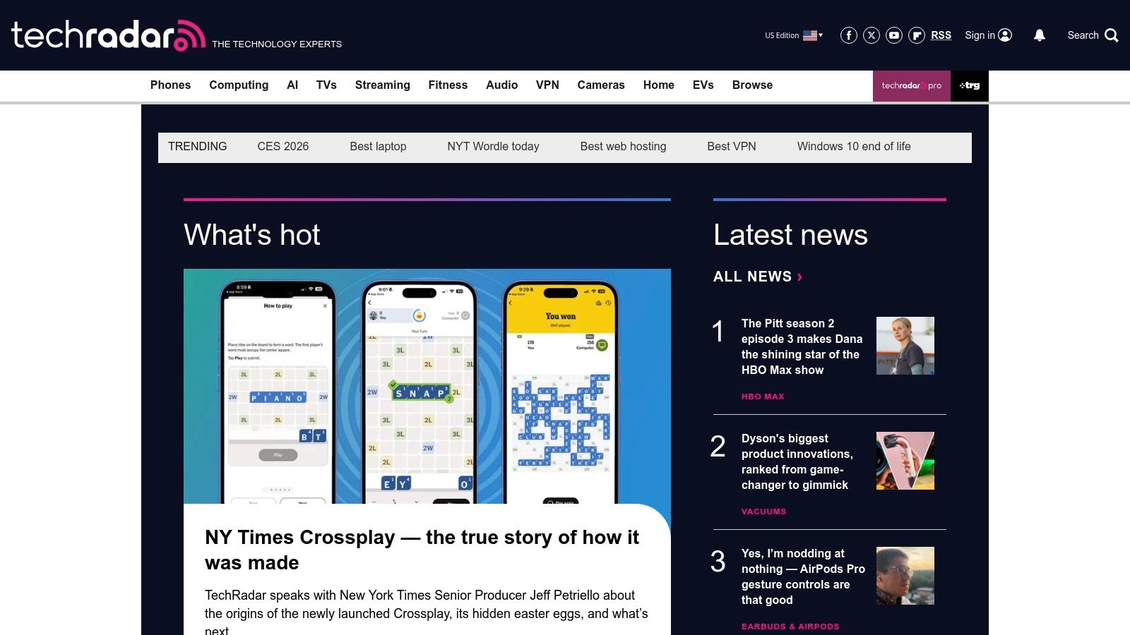 TechRadar – Coverage and Safety Context