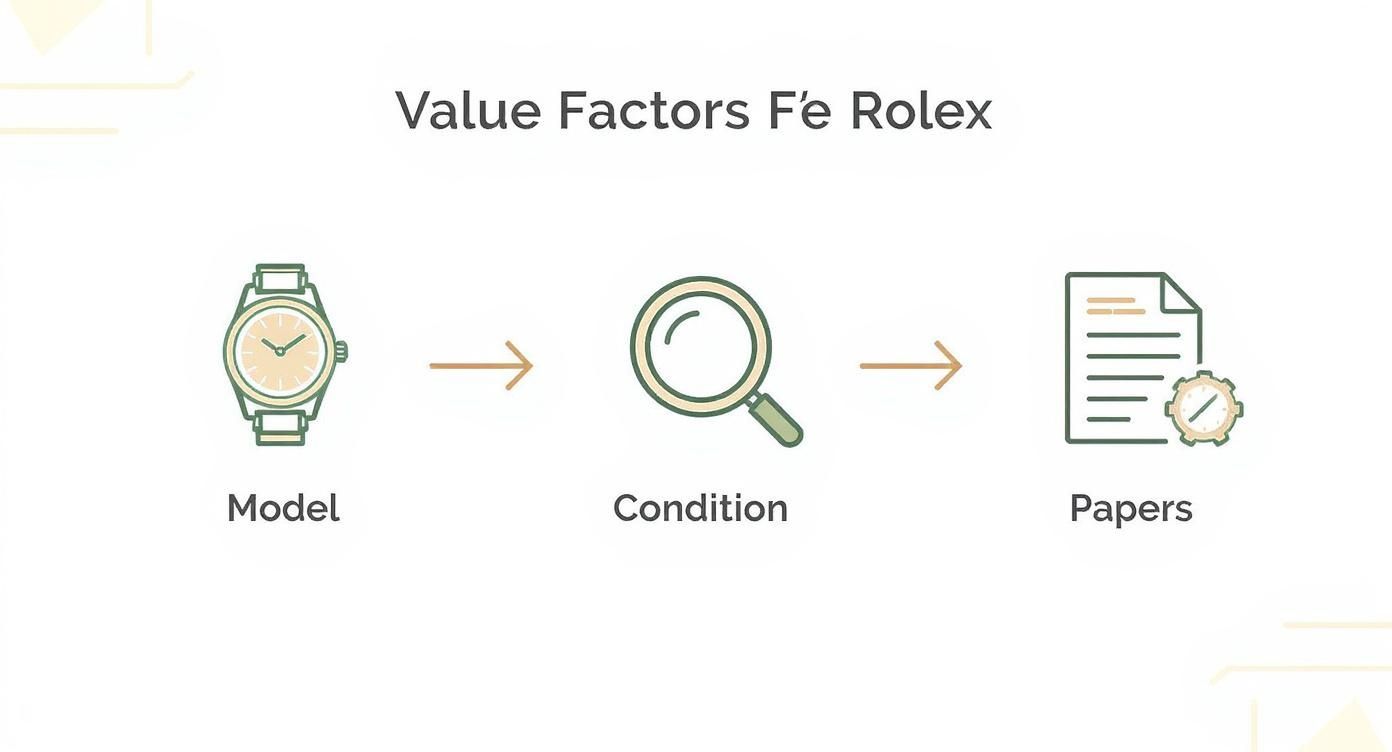 Infographic about sell rolex watch nyc