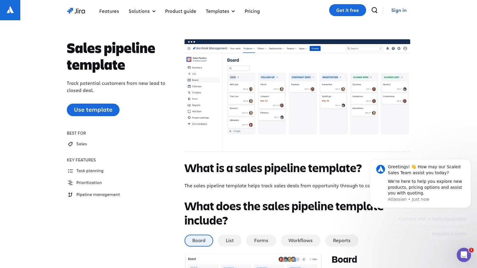 8. Atlassian (Jira): The Project Manager's Pipeline