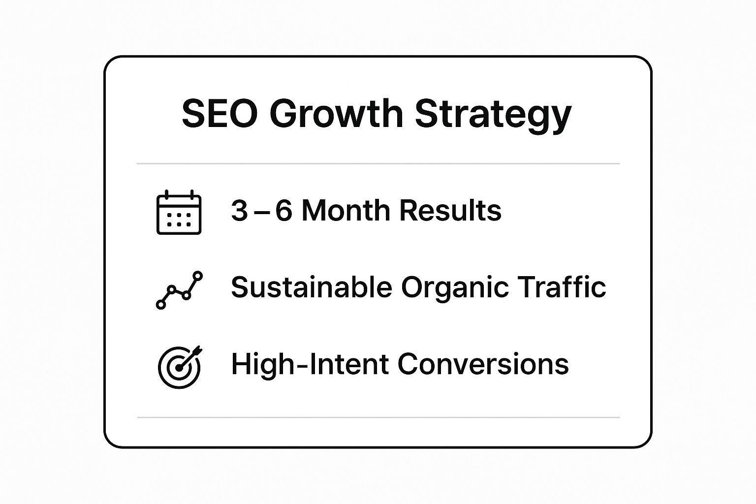 Infographic showing key data about 1. Master Your Organic Reach with Practical SEO