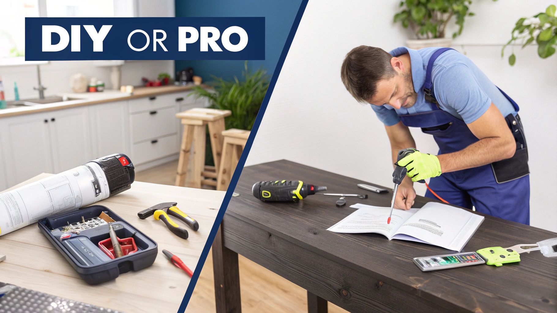 A technician carefully replacing an iPhone screen in a clean, well-lit workshop.