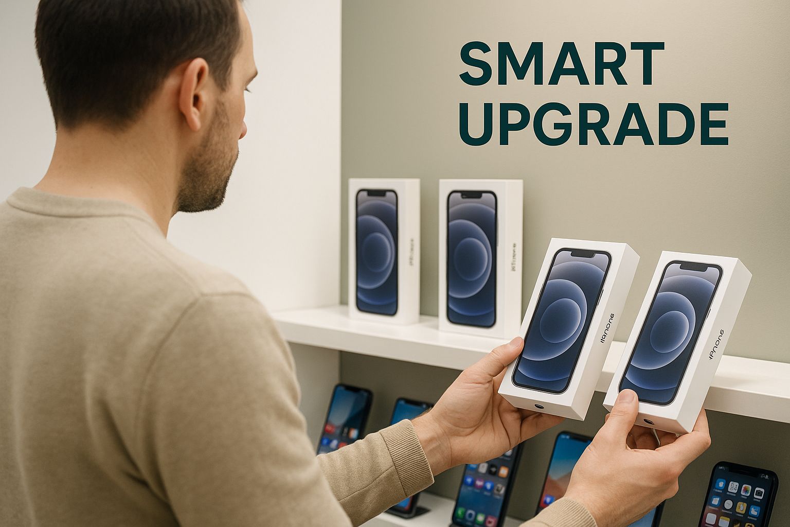 Infographic about refurbished samsung phones australia