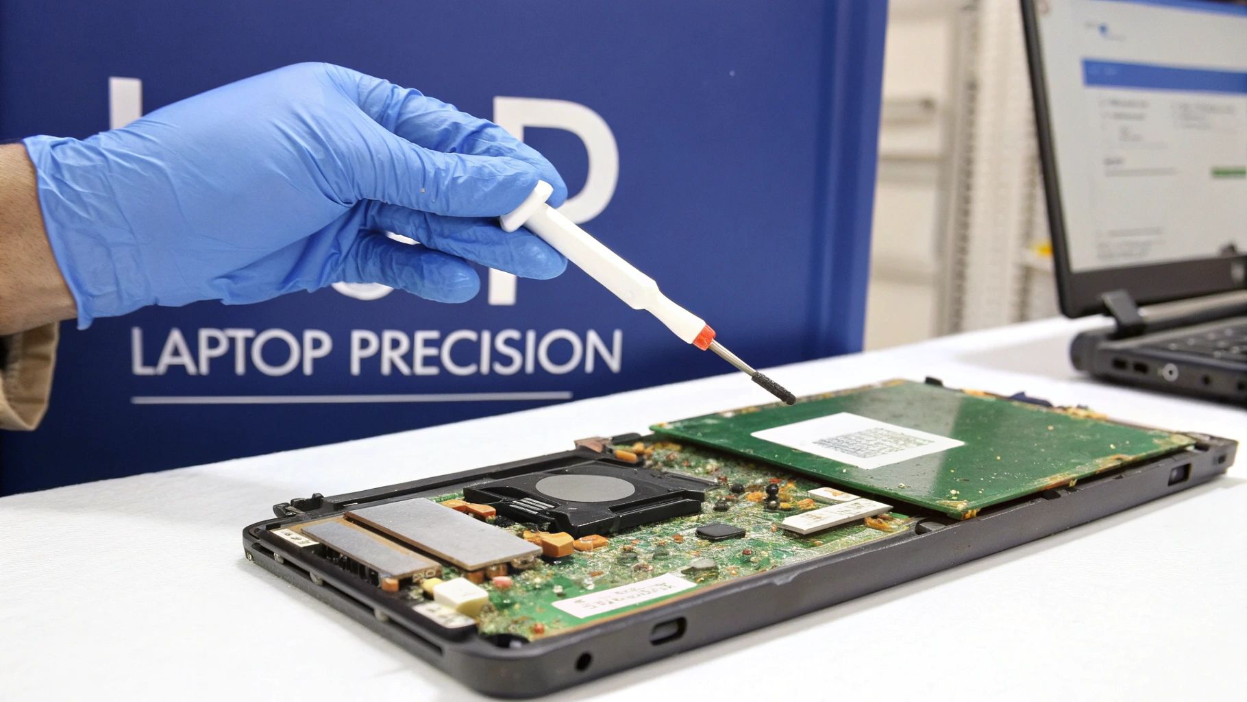 Laptop CPU cleaning tools