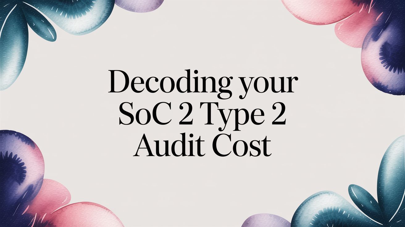 Decoding Your SOC 2 Type 2 Audit Cost