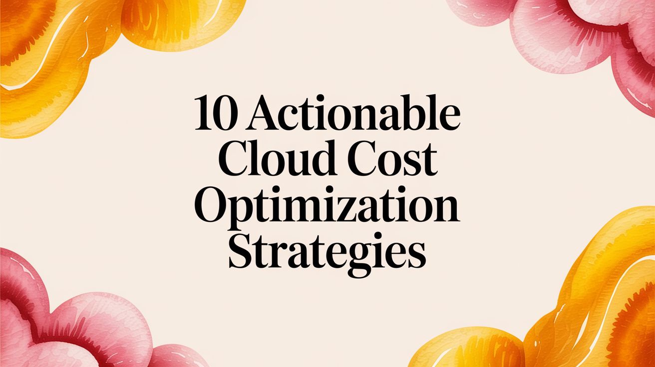 10 Actionable Cloud Cost Optimization Strategies