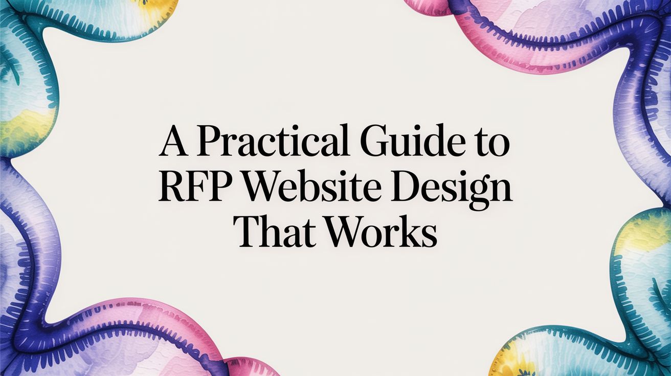 A Technical Guide to the RFP for Website Design