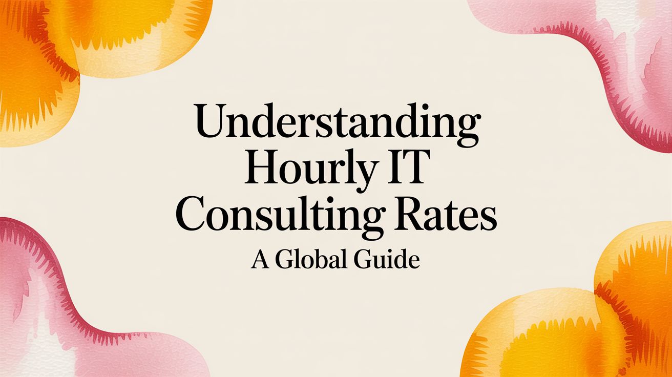 A Guide to Hourly IT Consulting Rates
