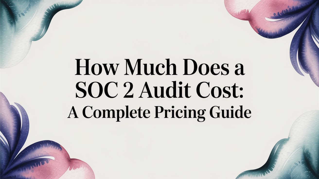 How Much Does a SOC 2 Audit Cost A Complete Pricing Guide