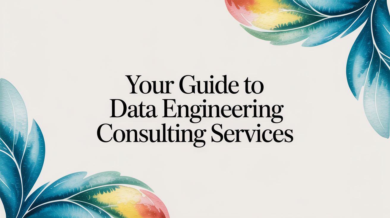 Your Guide to Data Engineering Consulting Services