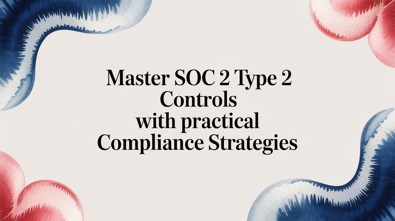 Master Soc 2 Type 2 Controls with Practical Compliance Strategies