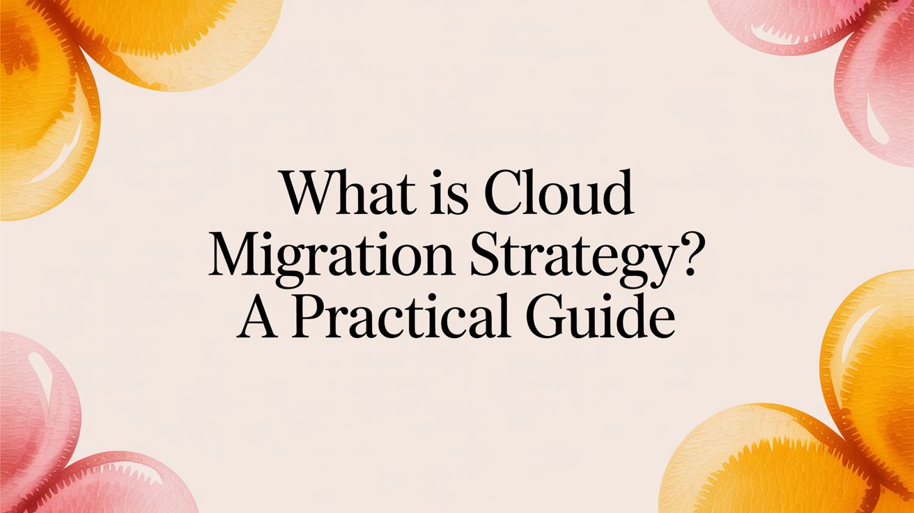 What Is a Cloud Migration Strategy? The 2025 Action Plan