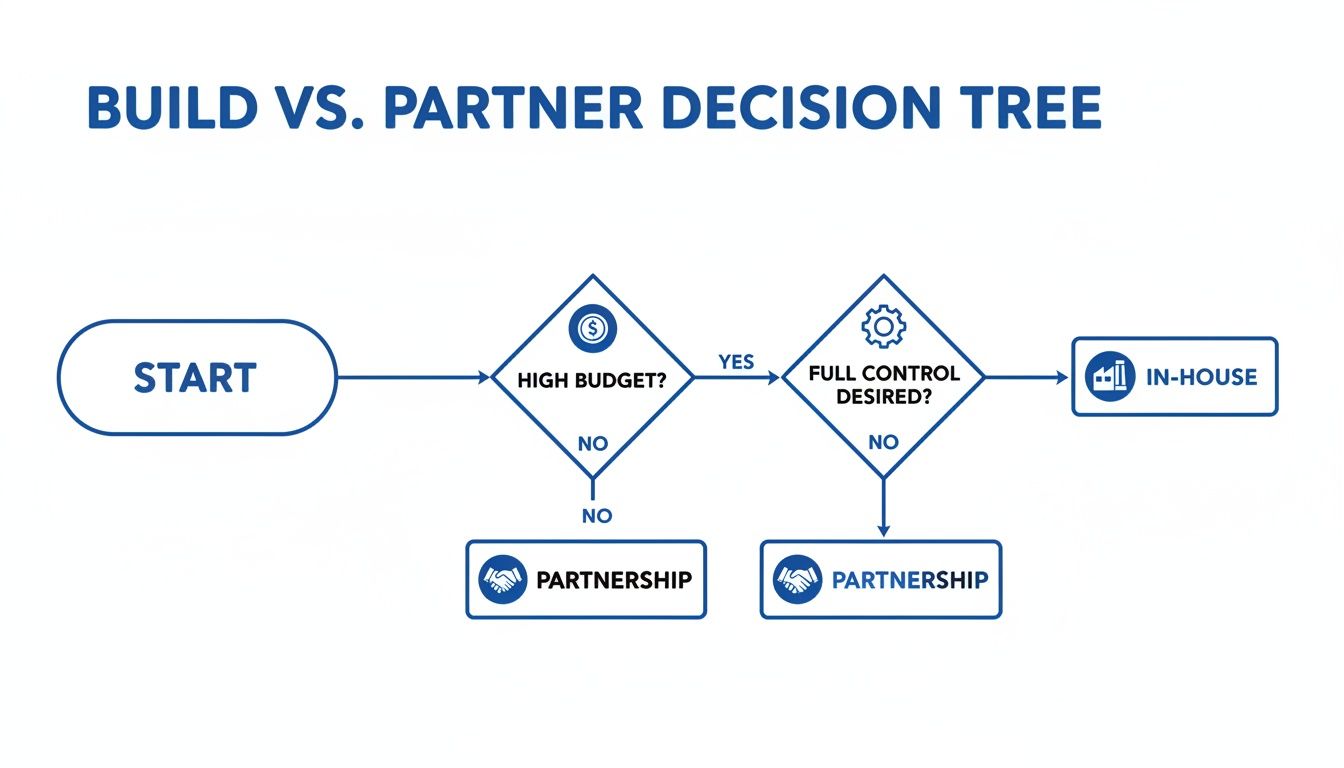 Infographic about mobile development team
