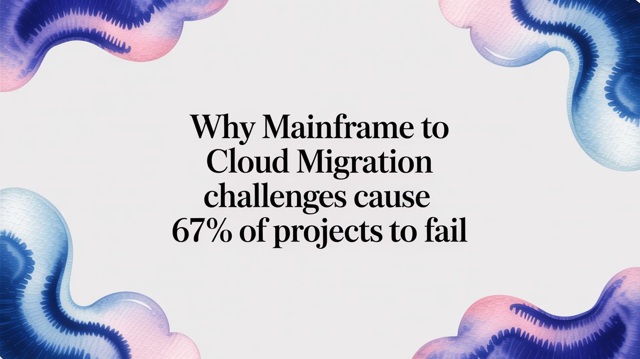 Why Mainframe To Cloud Migration Challenges Cause 67% of Projects To Fail