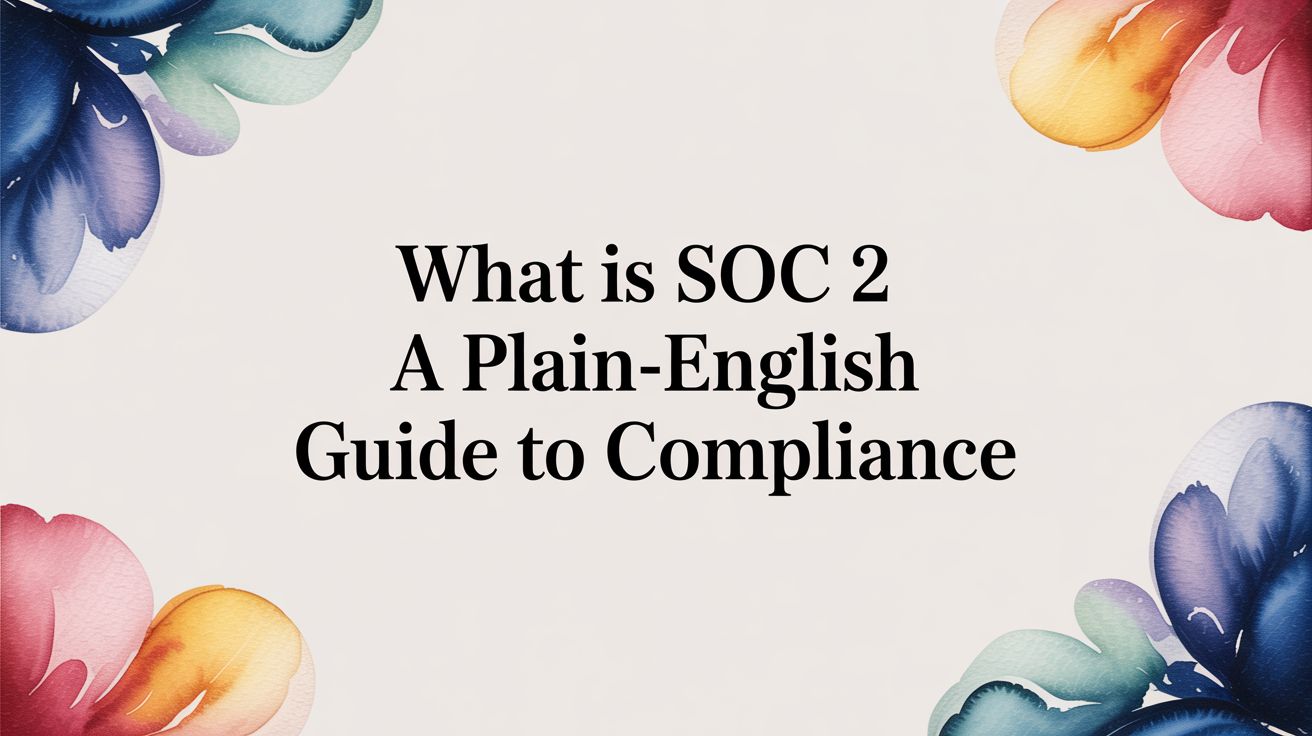 What Is SOC 2 a Plain-English Guide to Compliance