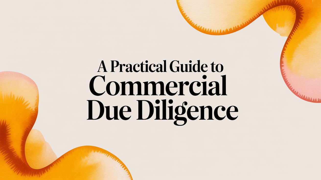 A Practical Guide to Commercial Due Diligence