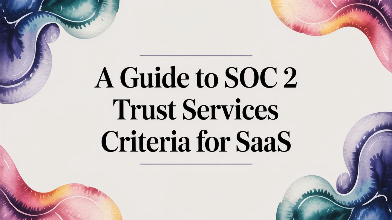 A Guide to SOC 2 Trust Services Criteria for SaaS