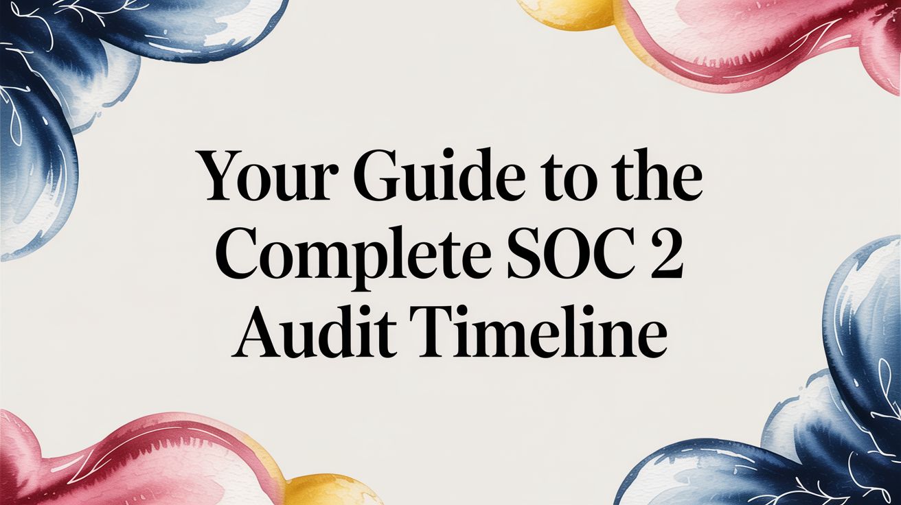 Your Guide to the Complete SOC 2 Audit Timeline