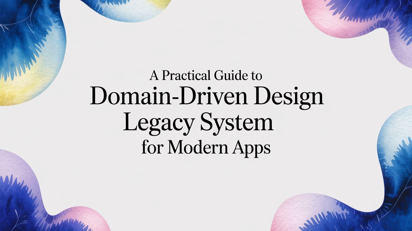 Applying Domain-Driven Design to Legacy Systems: A Pragmatic Guide