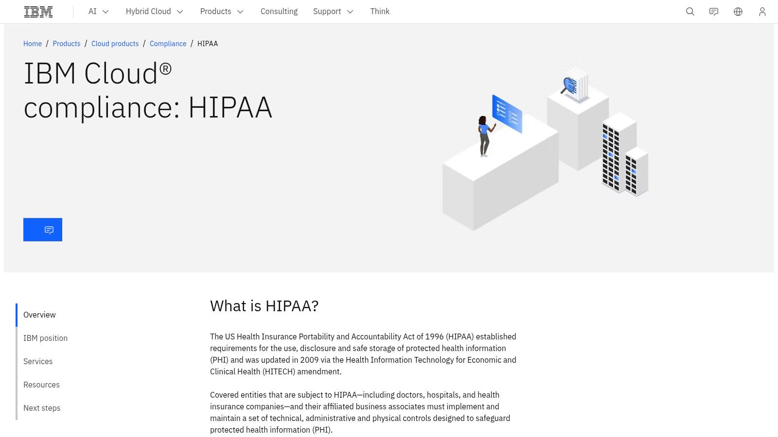 IBM Cloud — HIPAA on IBM Cloud