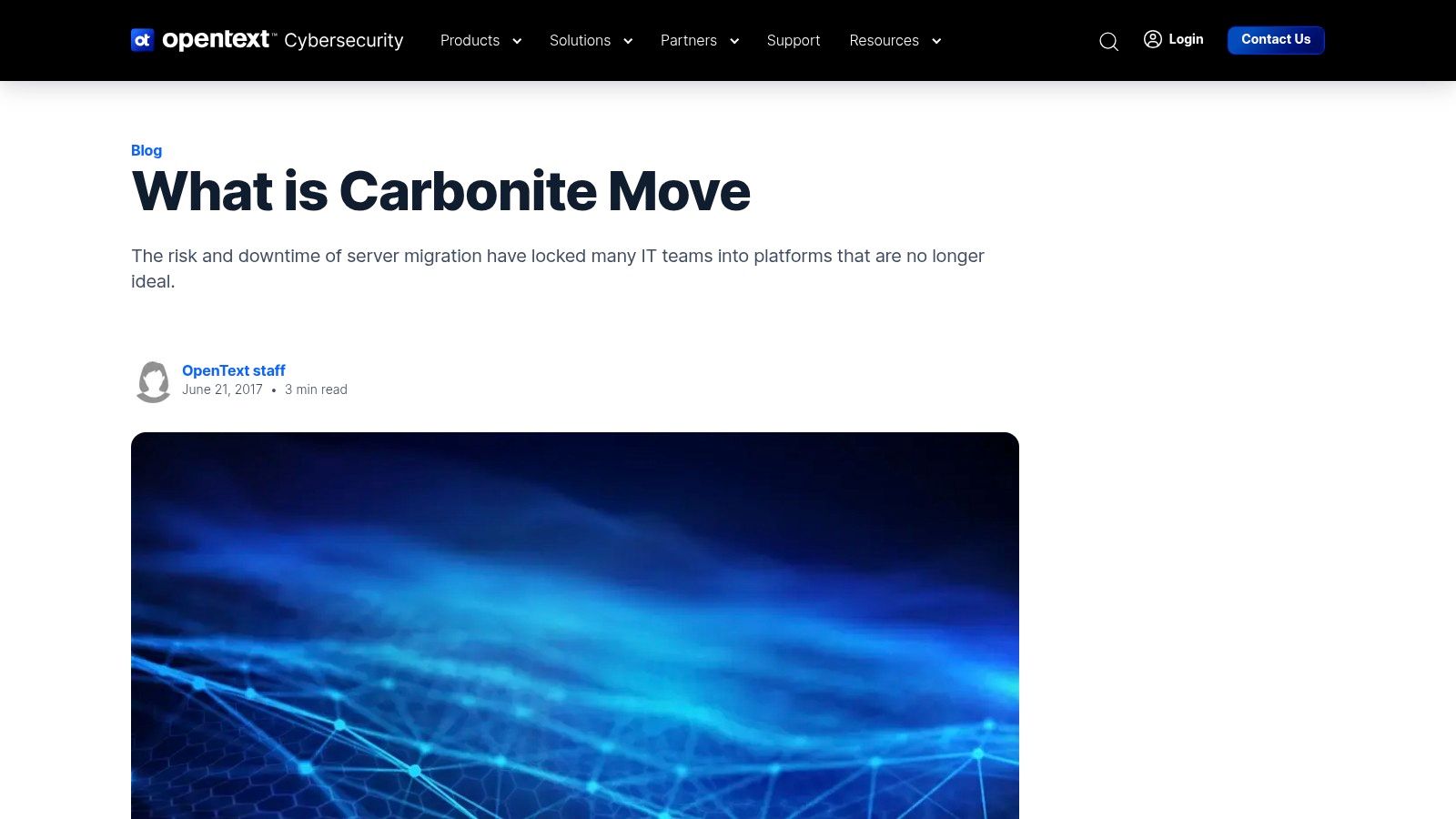 OpenText Carbonite Move (formerly Carbonite Migrate)