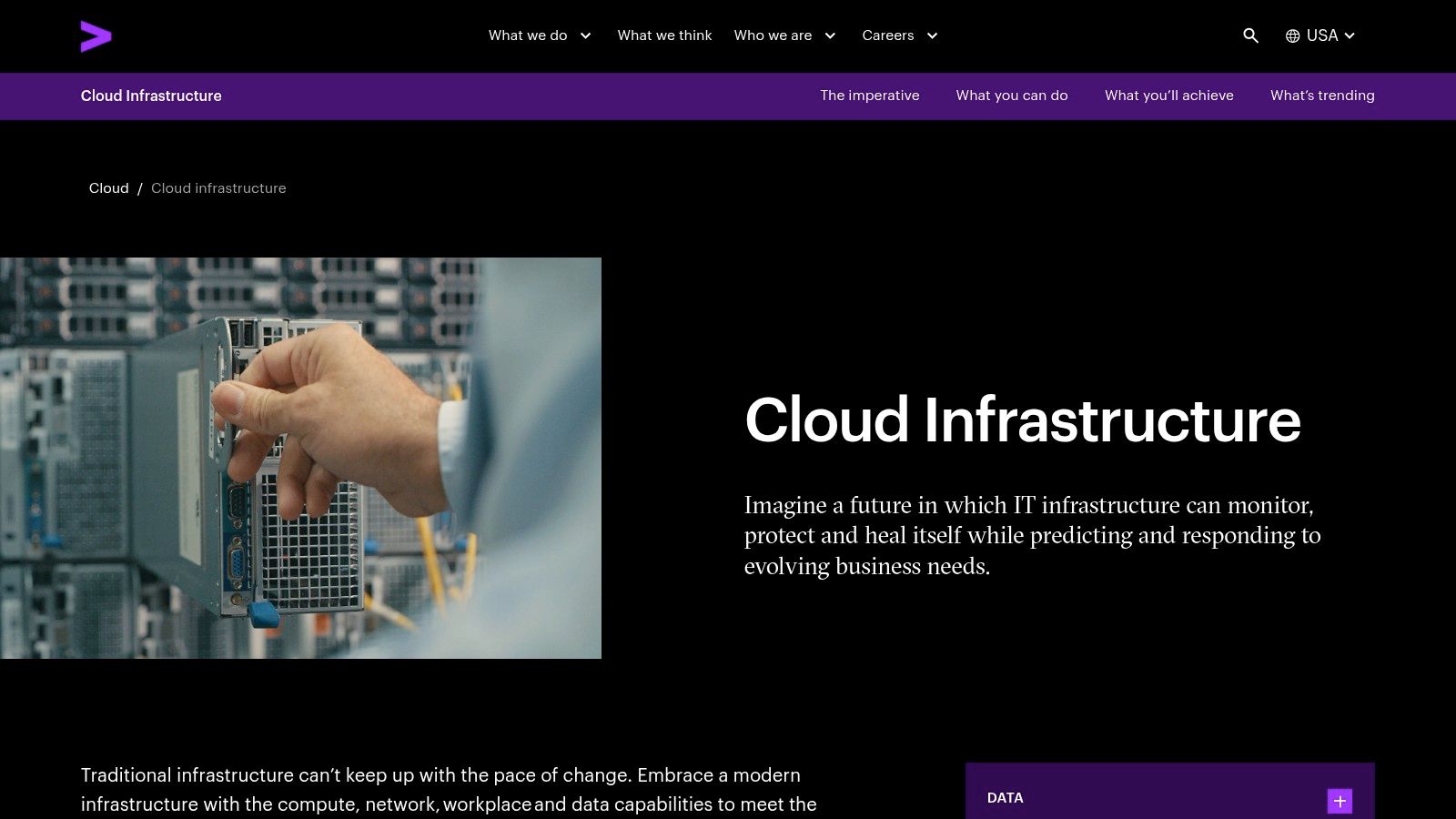 Accenture – Cloud Migration Services (US)