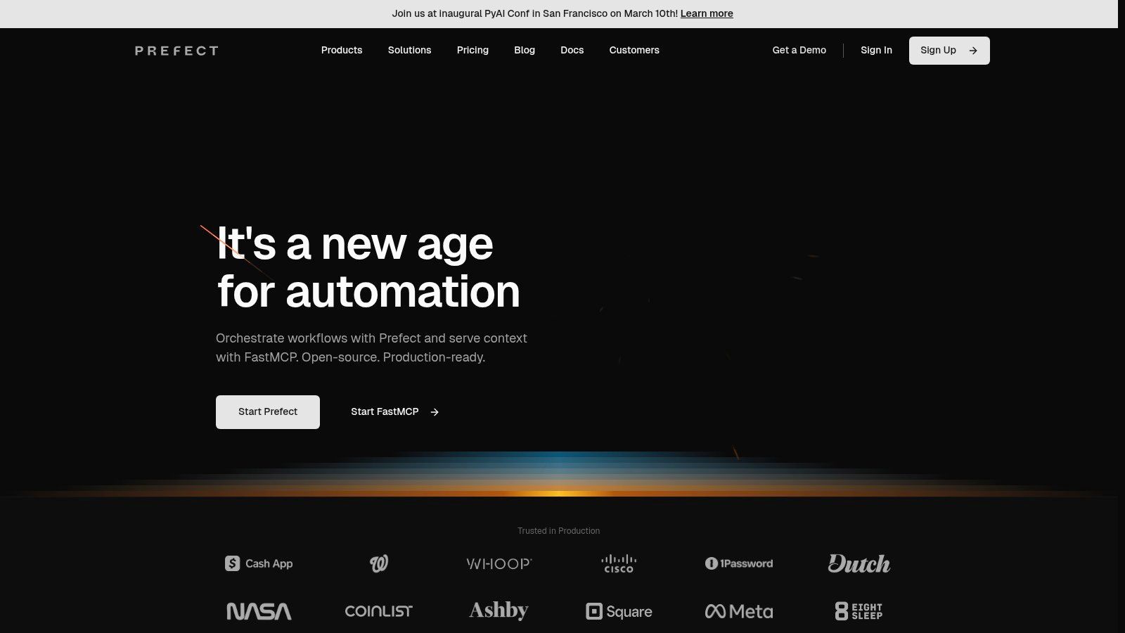 Prefect Cloud — Orchestration with Built-in Monitoring