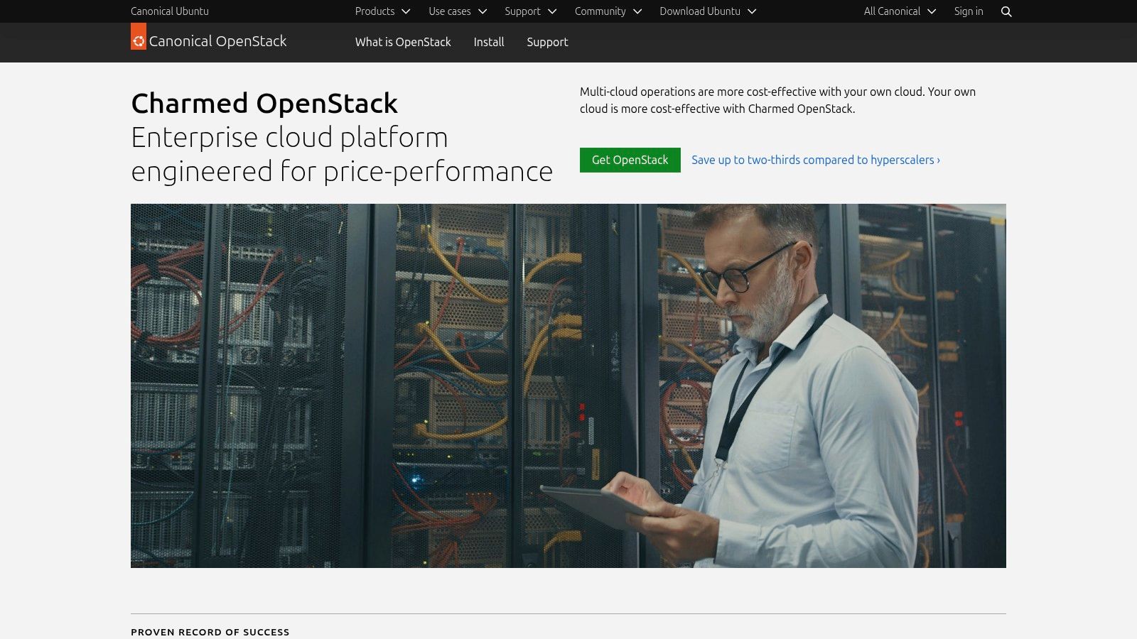 Canonical Charmed OpenStack (Ubuntu)