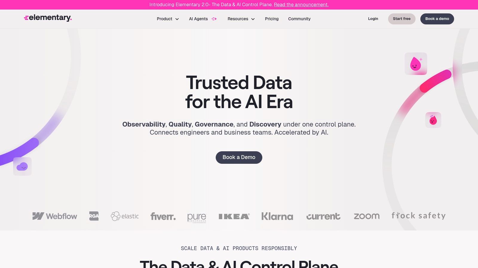 Elementary Data — dbt-Native Data Observability (OSS + Cloud)