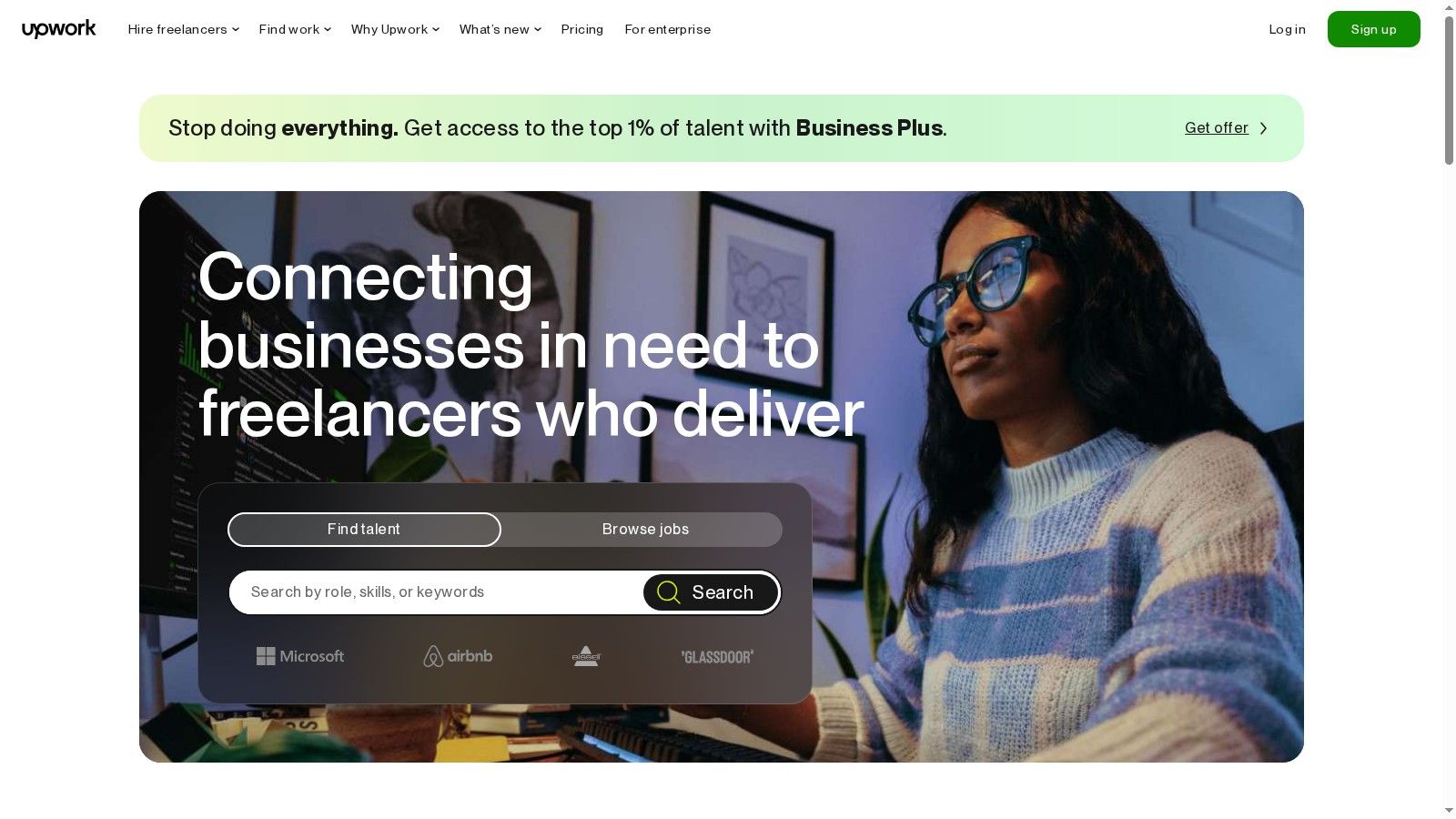 Upwork: Best for Sourcing a Wide Range of Talent Quickly
