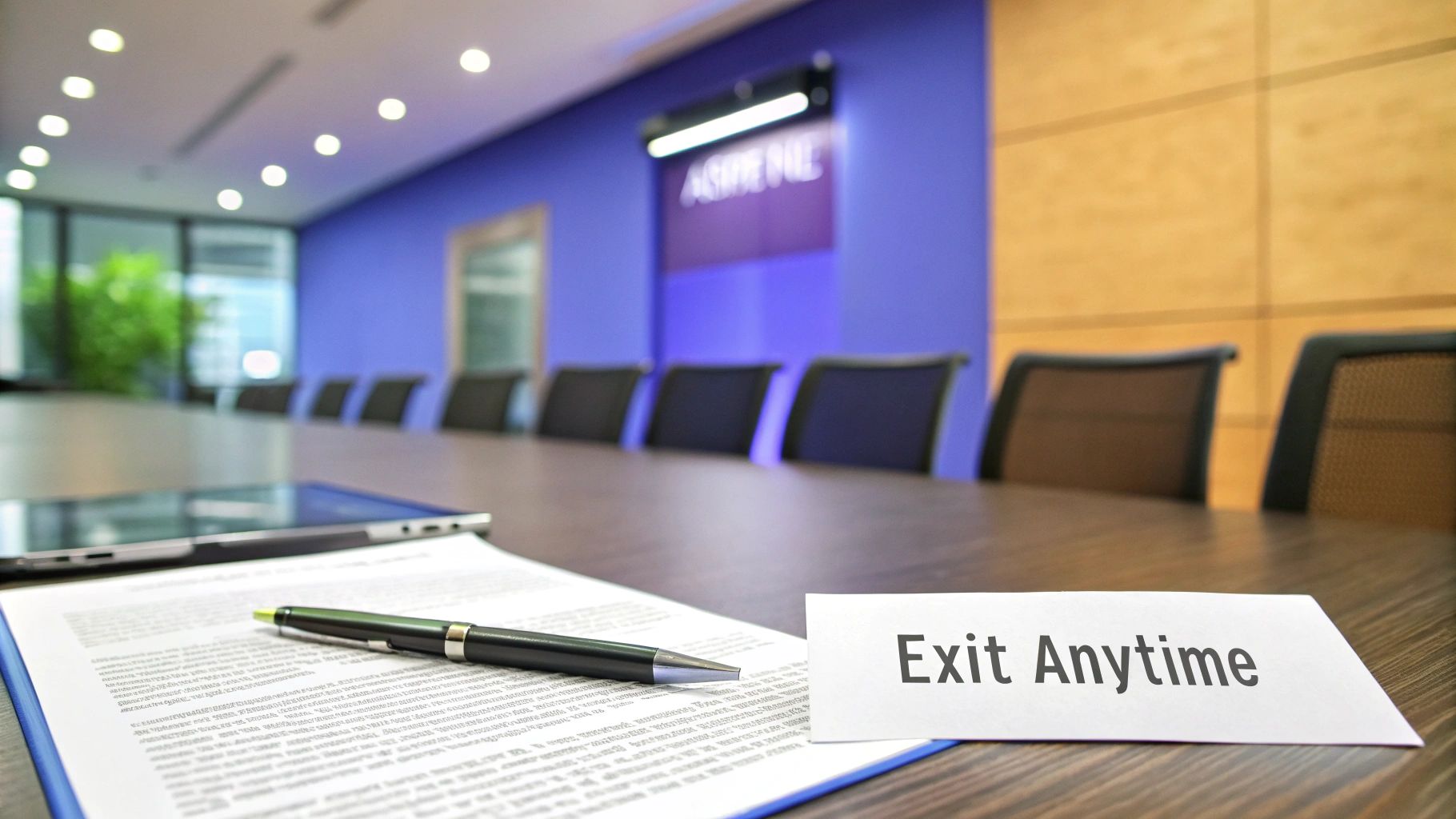 1. The 'No-Fault Divorce': Termination for Convenience Clause