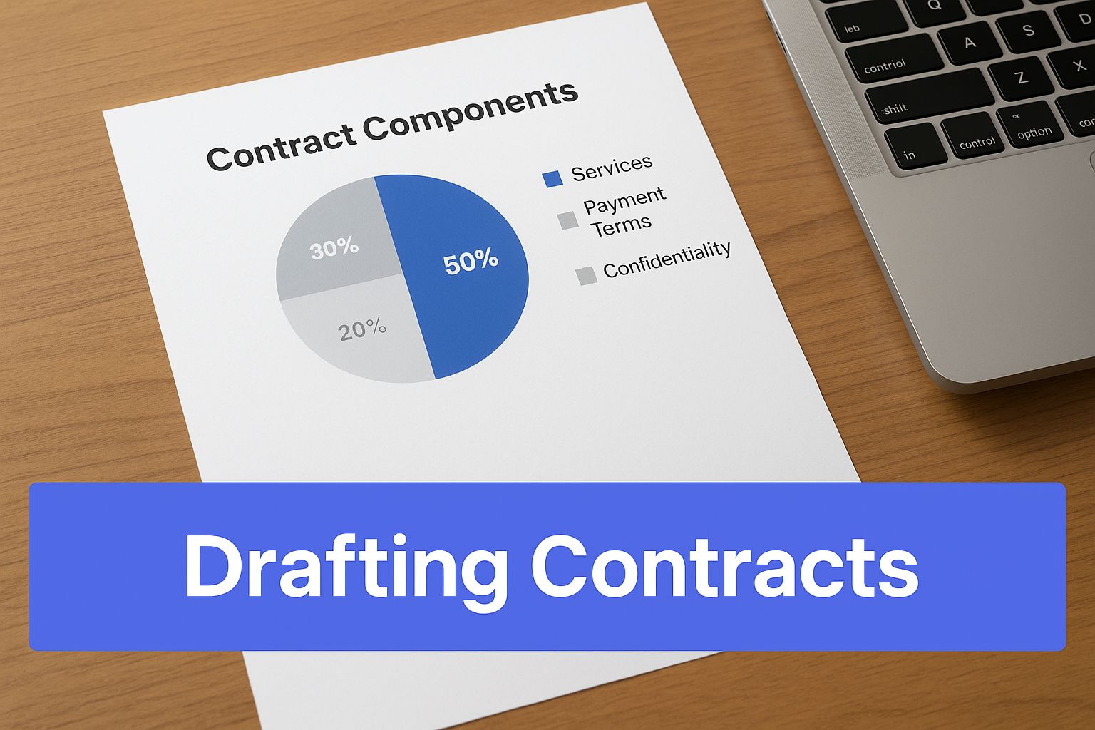 Infographic about contract management workflow