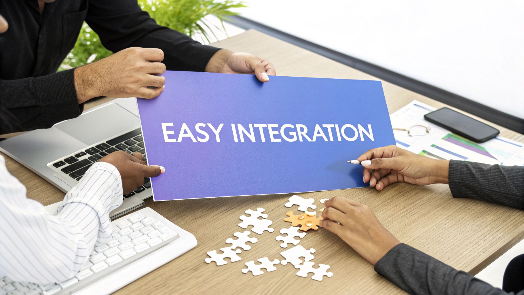 Team collaborating on legal document automation implementation