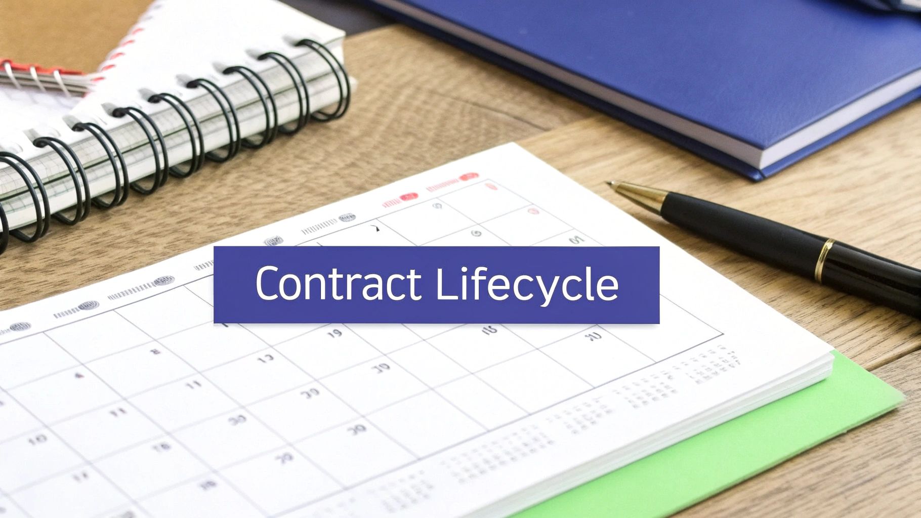 Organized contract management for small businesses
