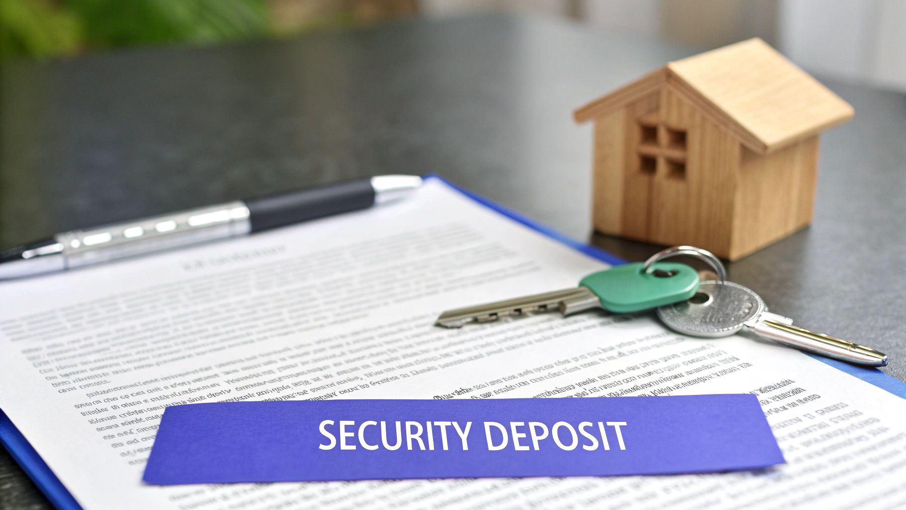 Image depicting a calendar and keys, symbolizing lease terms and duration