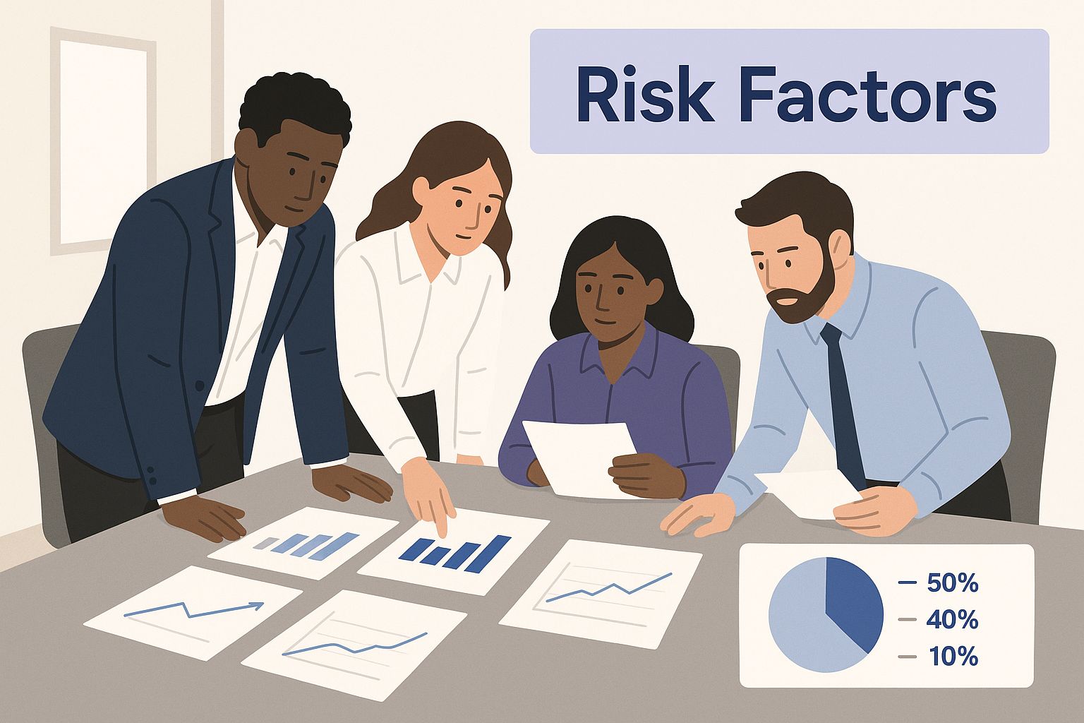 Infographic about contract risk assessment