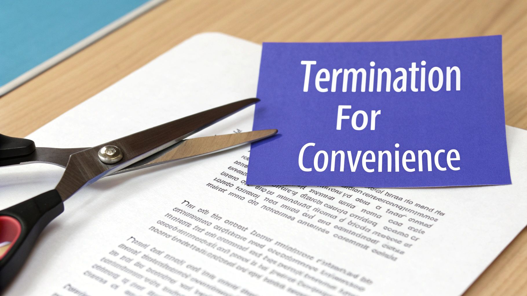 Termination for Convenience