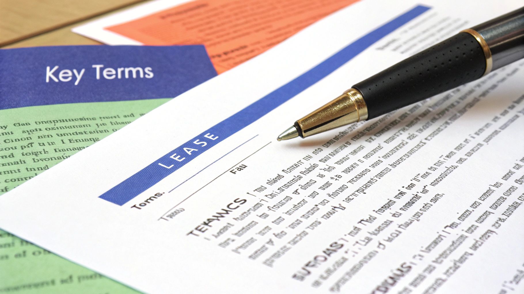 A person using a magnifying glass to inspect a dense legal document, highlighting the importance of detail.