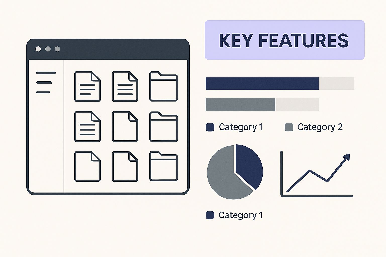 Infographic about legal document management system