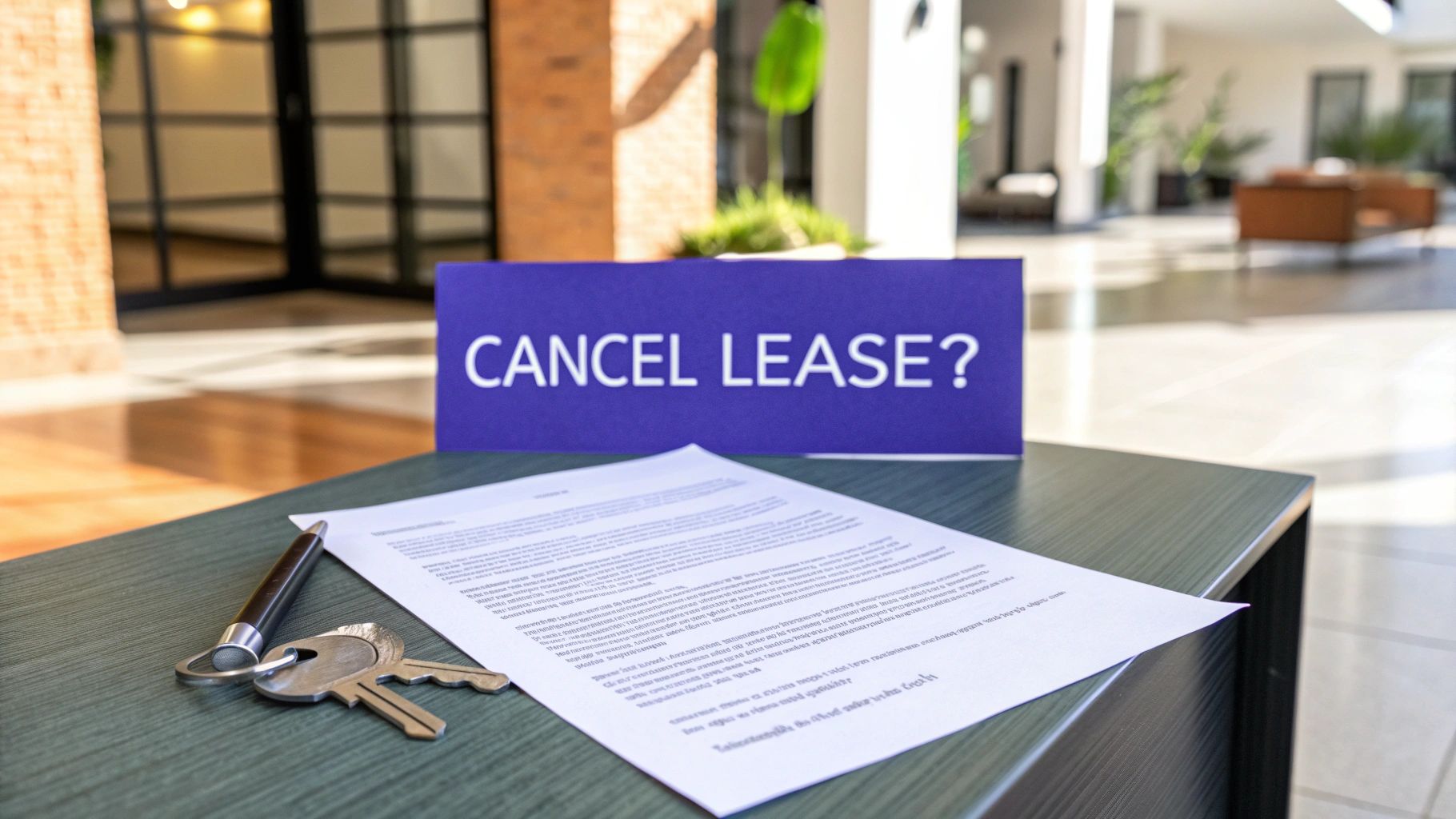 Can I Cancel a Lease Before It Starts? A Tenant's Guide
