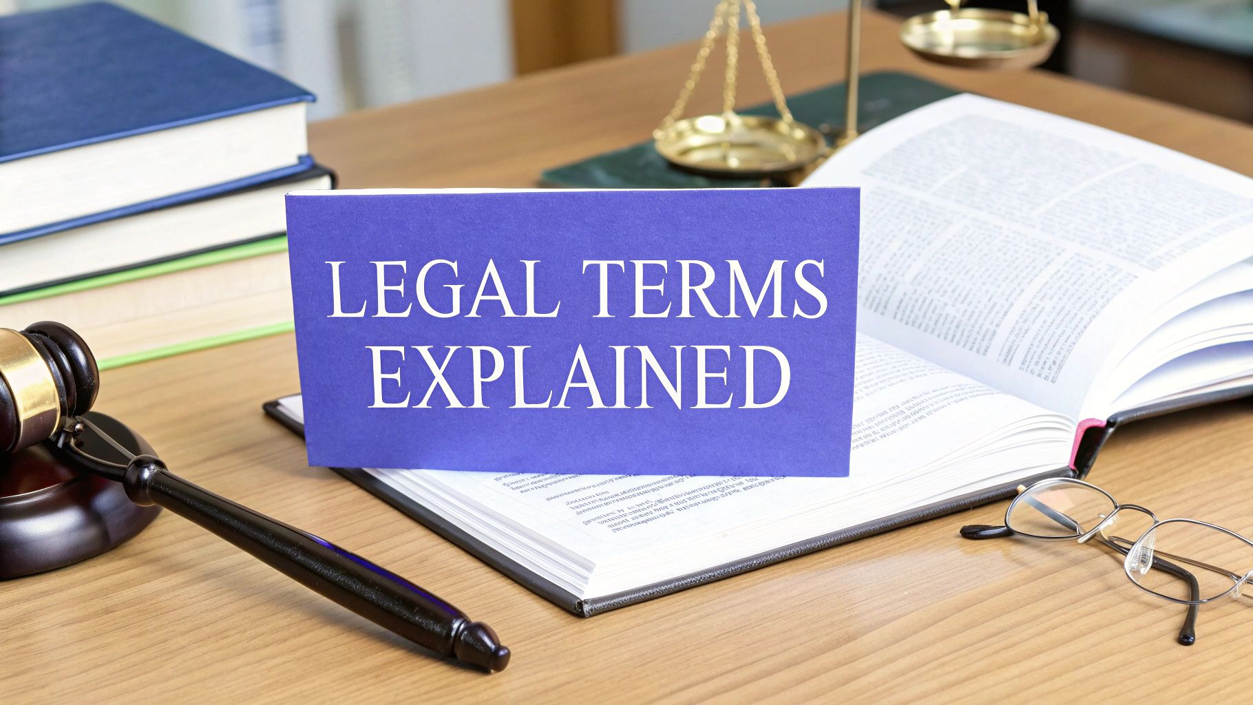 Legal Terms Explained: Simplify Complex Legal Jargon