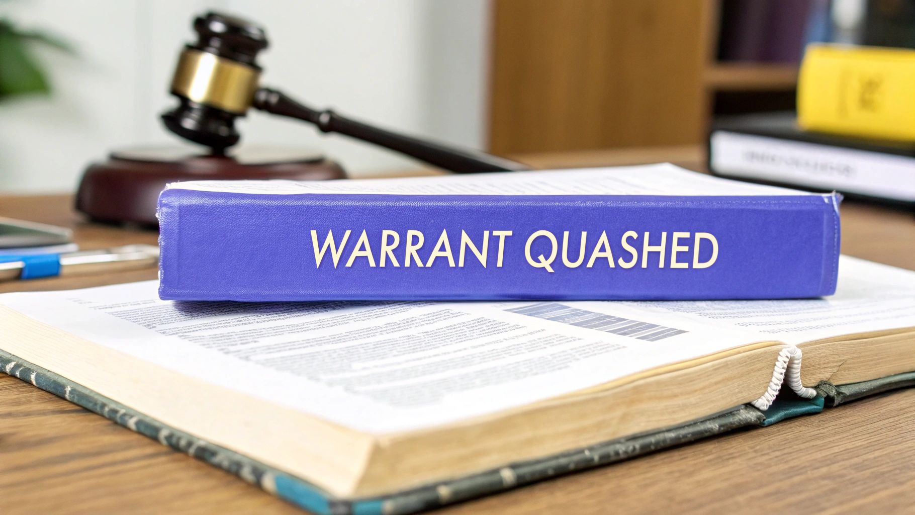 What Does Warrant Quashed Mean? Your Legal Guide Explained