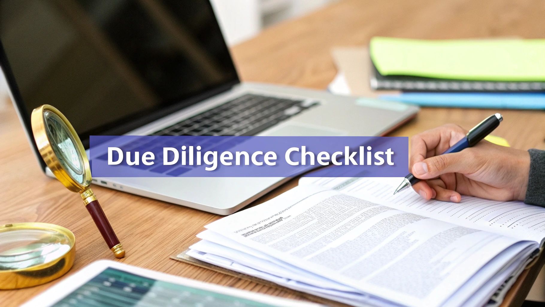 Essential Due Diligence Checklist for Deal Success