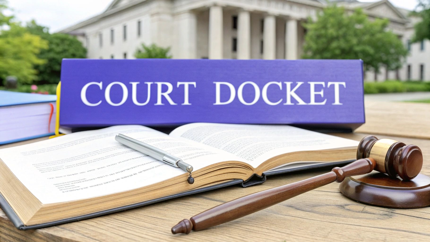 What Does Docket Mean in Court?