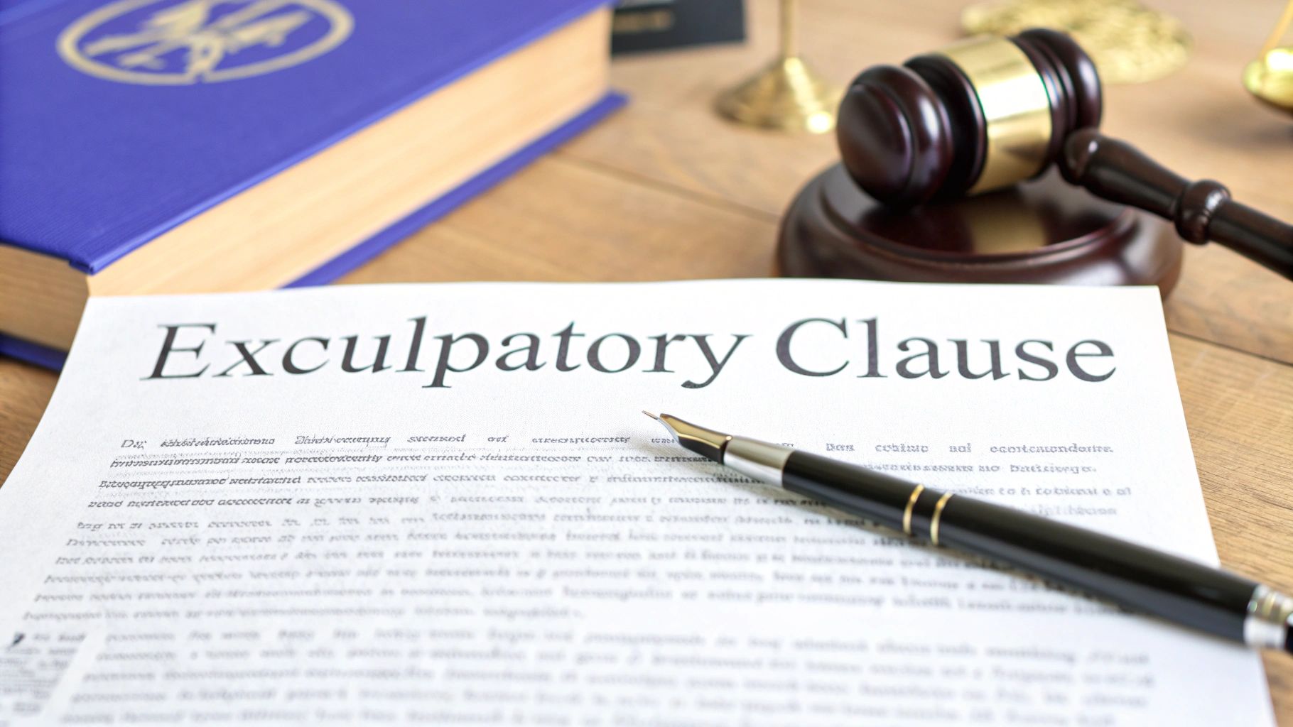 What is an Exculpatory Clause? Your Complete Guide