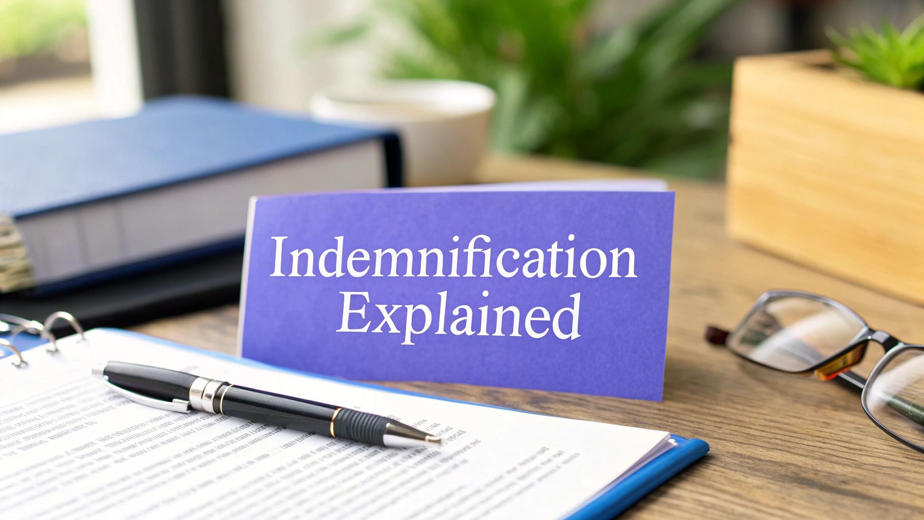 What Does Indemnification Mean? Your Clear Explanation Guide