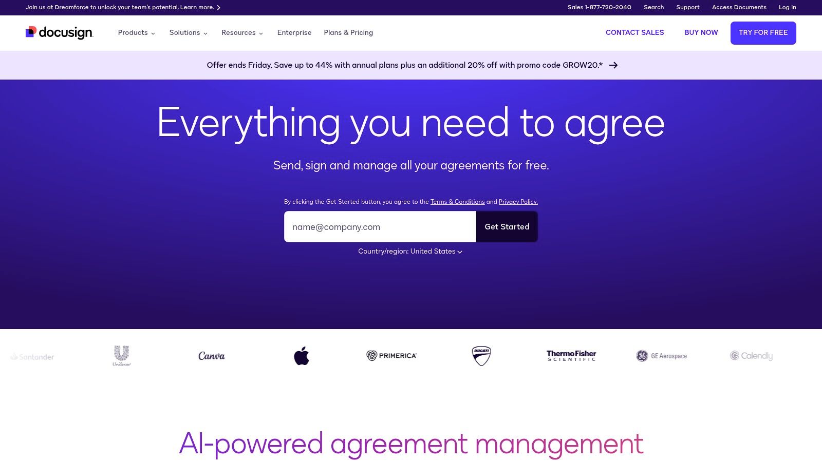 DocuSign (Gen for Salesforce and CLM)